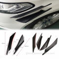 Canards Refit Bumper Trim Matte black Front Lip Splitter Fins Body Spoiler Manufactory